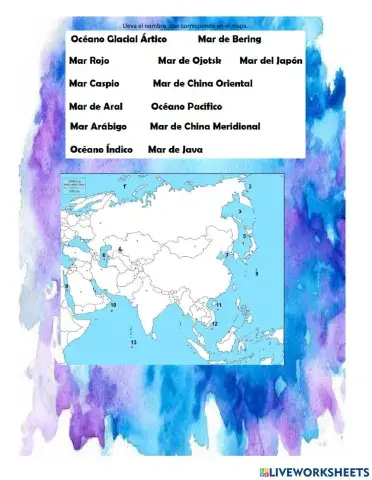 Mares y Océanos Asia