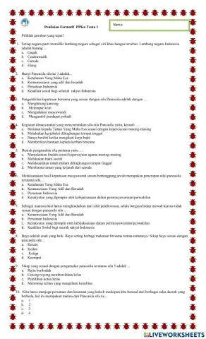 Penerapan Nilai-nilai Pancasila