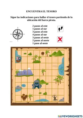 Buscando el tesoro