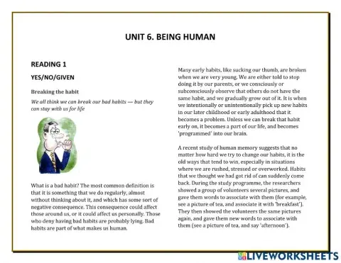 Complete IELTS 4-5 - Unit 6 reading WB