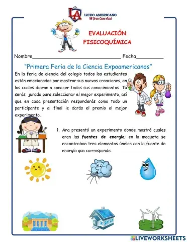 Evaluación fisicoquímica