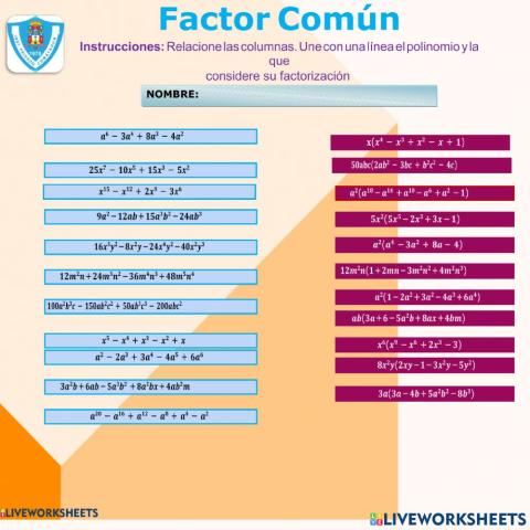 Factor COMUN