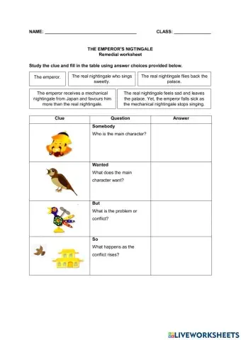 The emperor's nightingale