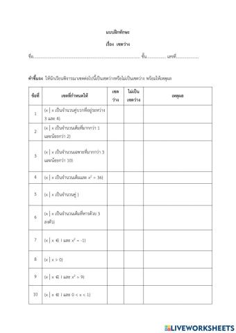 เซตว่าง