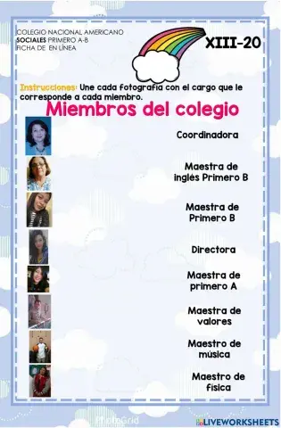 Ficha de ejercicio XIII-20- Sociales XIII