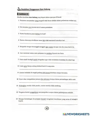 Ujian Tatabahasa (Kata Hubung)