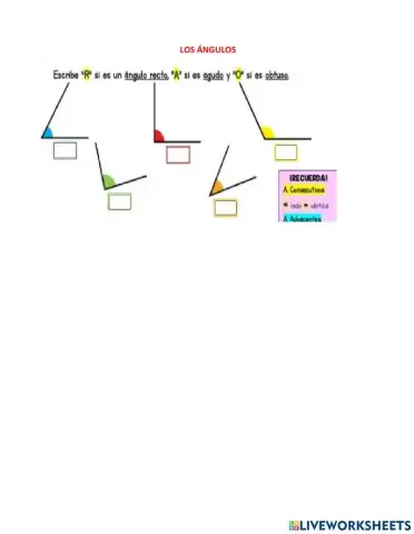 Los ángulos