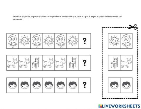 Patrones de 2 elementos