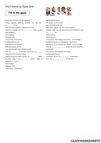 Viva forever - Space Girls (Beginner)