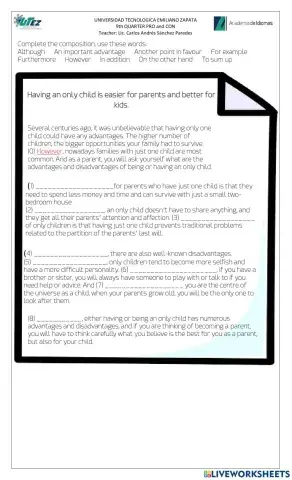 For against composition