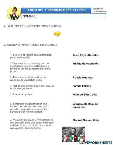 Creación y consolidacion del pnr