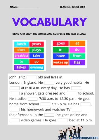 Vocabulary