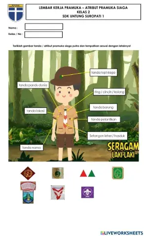 Latihan Pramuka Siaga - Jumat, 6 Agustus 2021