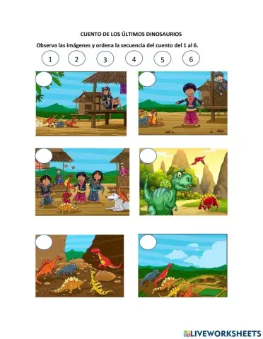 Cuento El ültimo Dinosaurio