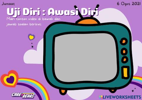 Uji Diri - Awasi diri dan Katakan TIDAK!