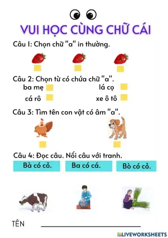 Vui học cùng em