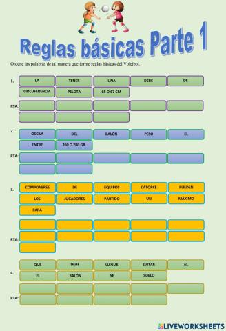 Reglas Básicas del Voleibol