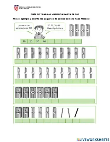 Números hasta 500