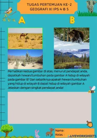 Faktor yang mempengaruhi persebaran flora dan fauna