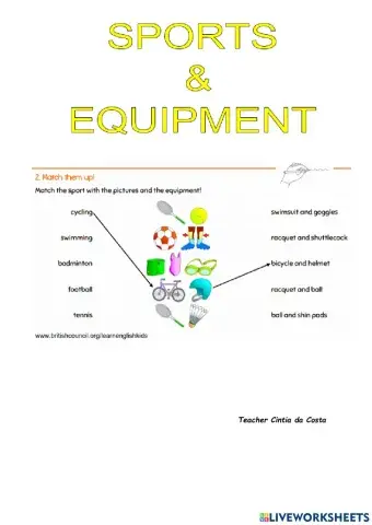 Sports and equipment