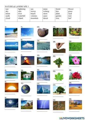 Nature and landscape