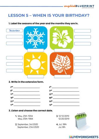 When's your birthday