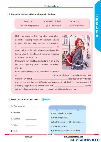 Unidad 6 - inglés 5°