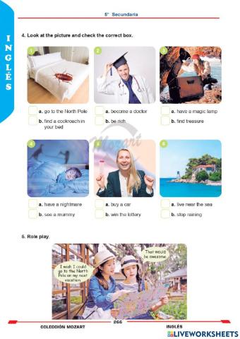 Unidad 6 - inglés 5°