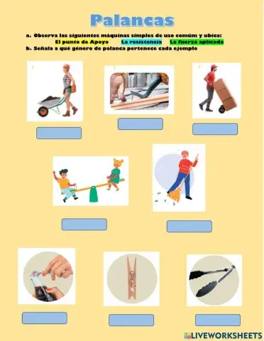 Máquinas Simples: Palancas