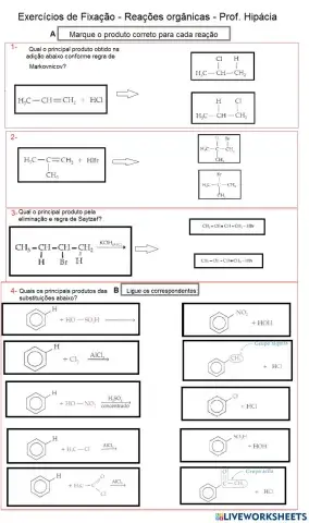 Reações Orgânicas