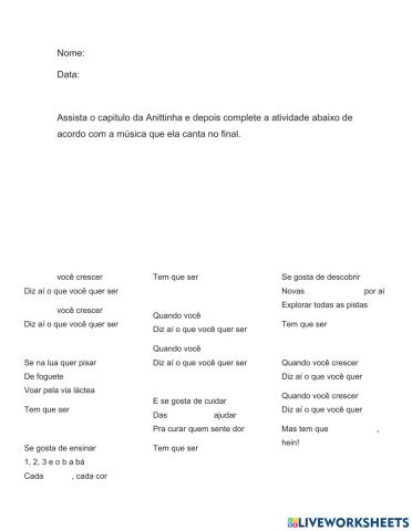 PROFISSÕES Anittinha