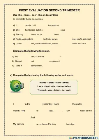 Use like and dislike