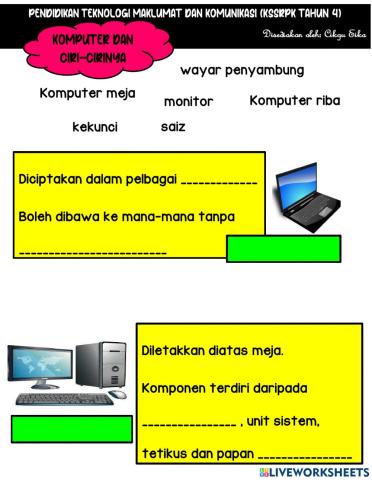 Kenali jenis komputer dan ciri-cirinya