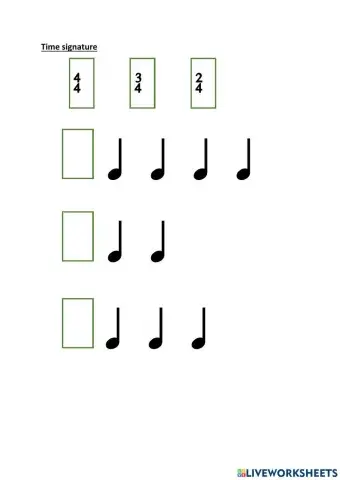 time signature 1