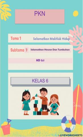 Bahasa indonesia Tema 1 Subtema 3 Sd 6