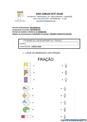 Frações - Conceitos Iniciais