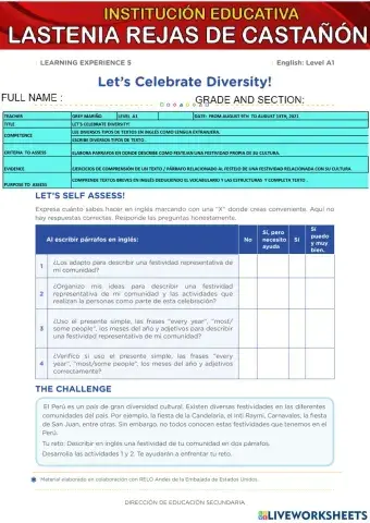 Let's celebrate diversity - a1