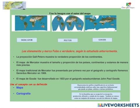 Mapas Mercator, Peter, Goode