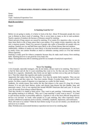 Analytical Exposition Text