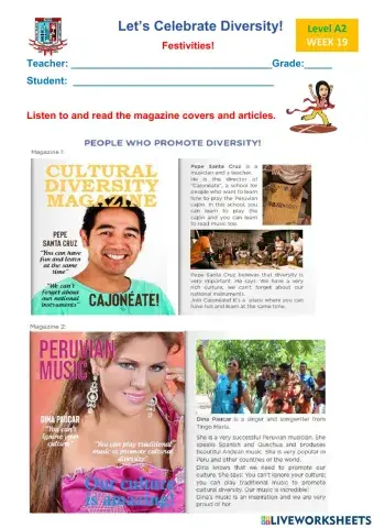 Let’s Celebrate Diversity!