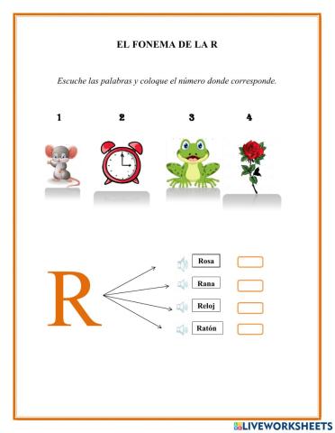 Fonema de la r