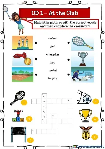 6º UD 1 - At the Club Ficha 5