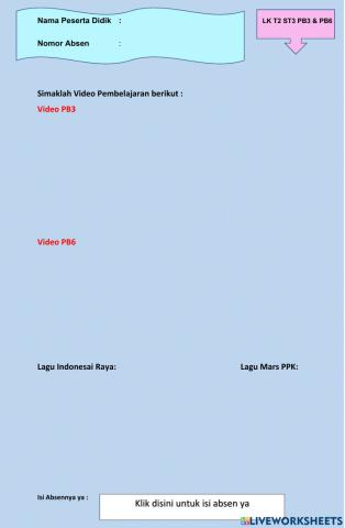 Lk t2 st3 pb3 dan pb6