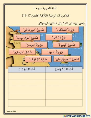 الرحلة والنزهة 1