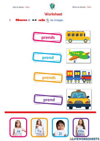 ENFANTS 6 - Leçon 2 - (2) Les transports