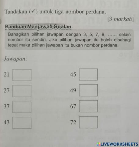Nombor Perdana