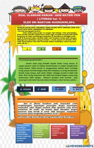 Soal uh-latihan akm literasi
