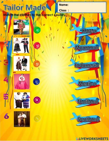 Year 6 Unit 11 Tailor Made