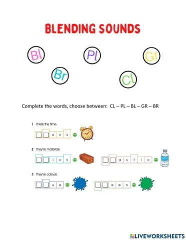 Blending sounds