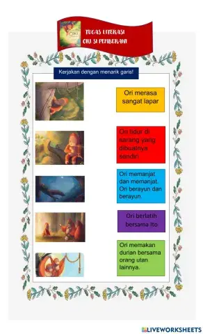 Literasi ori si pemberani